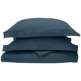thumbnail image 1 of Solid 300-Thread Count Cotton Percale Duvet Cover Set, 1 of 5