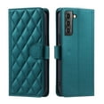 thumbnail image 2 of for Samsung Gaalxy S21 Plus Wallet Case, Elegant PU Leather Shoulder Strap & Wrist Strap Kickstand Card Slots Magnetic Closure Full Body Protection Phone Case for Samsung Gaalxy S21 Plus, Green, 2 of 8