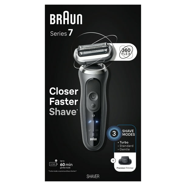 Braun Series 7 7120s Electric Shaver with Precision Trimmer for