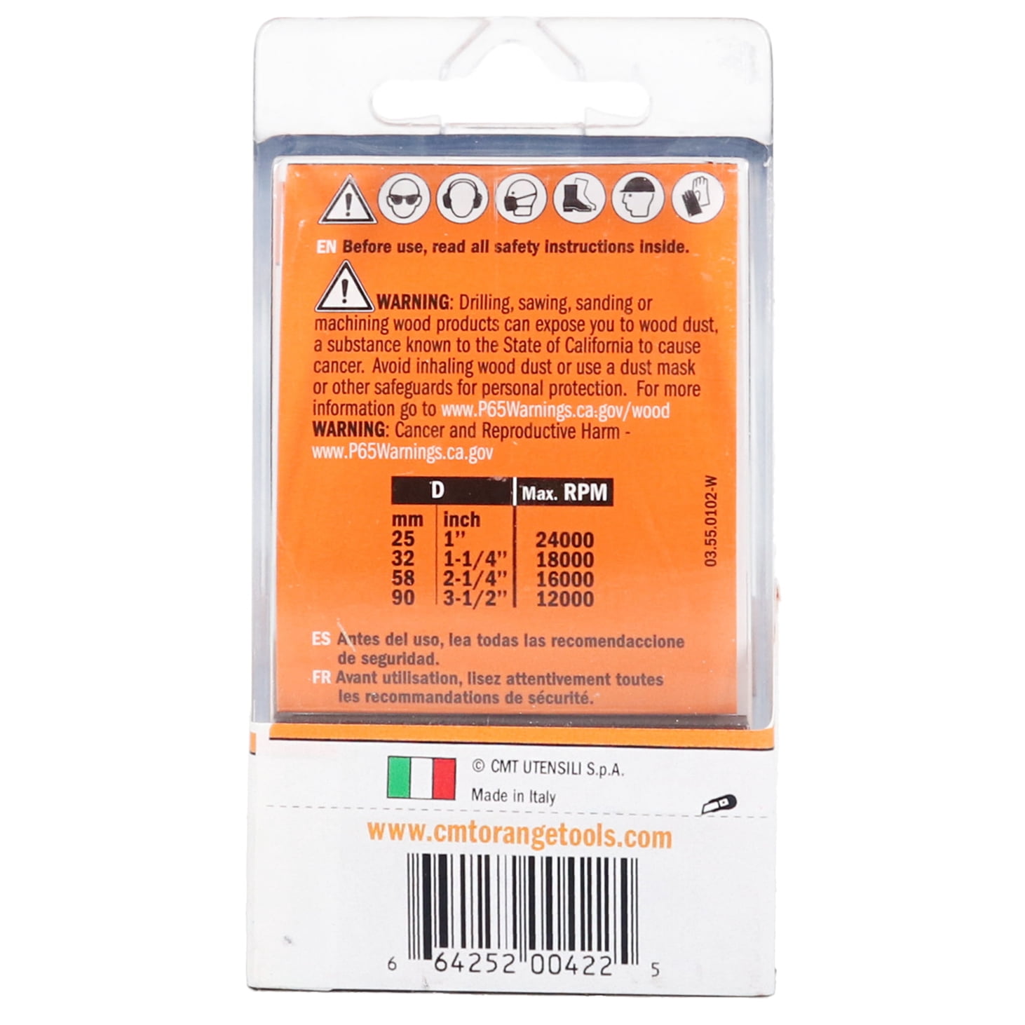 CMT 837.850.11 Cove Bit for Routers with 1/2-Inch collet