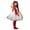 Glisme256-White, variant on Glisme Casual Girls Clothing Set Angel Skirt Set Sweet Stage Performance Four Piece Set Casual Loose Trendy Set Size 10-12 Years White Outfits Set For Girl