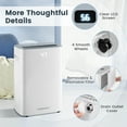 thumbnail image 2 of Costway 52 Pint Dehumidifier for Basement 4500 Sq. Ft Portable Dehumidifier 24H Timer, 2 of 9