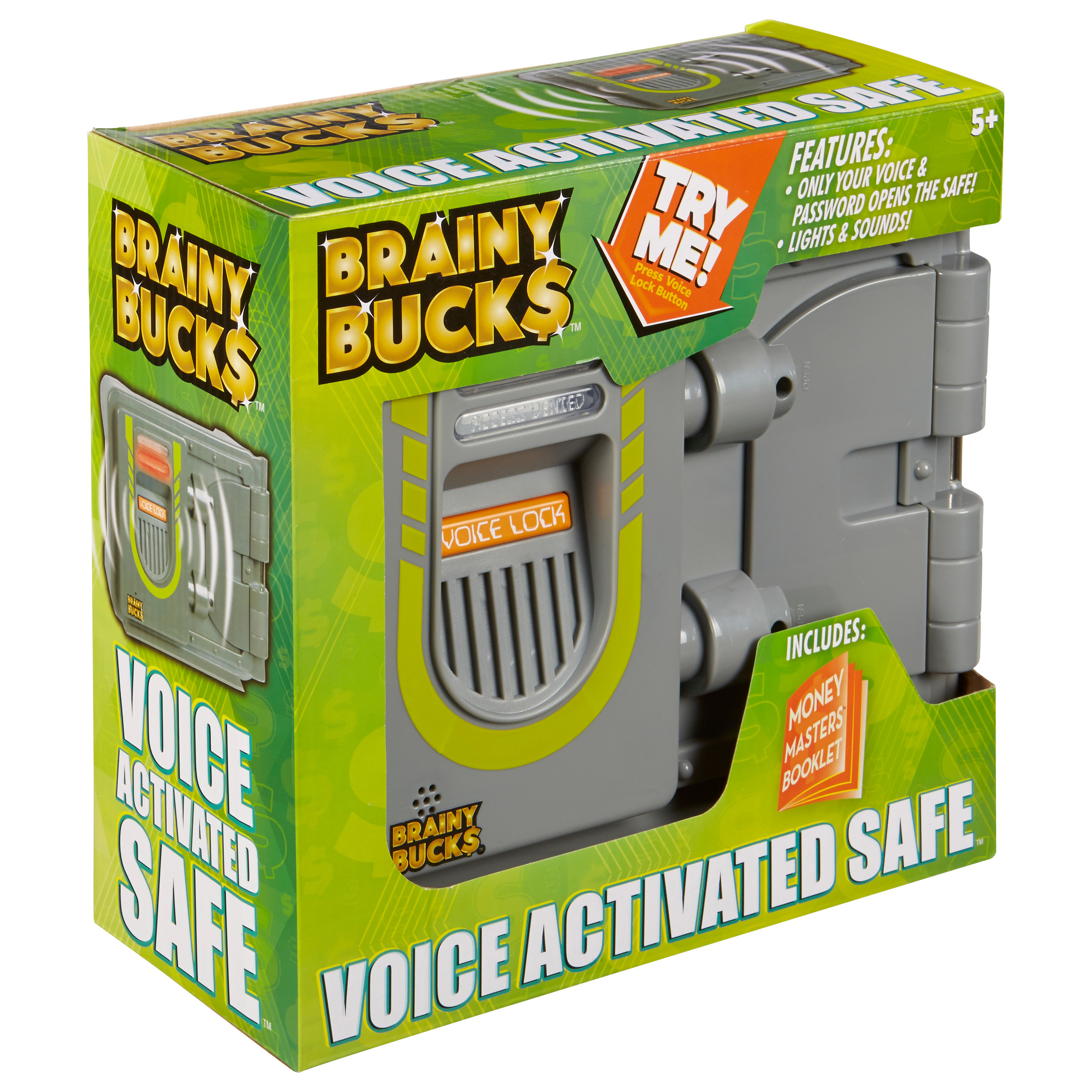 Brainy Bucks Voice Activated Safe -