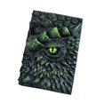 thumbnail image 2 of veasfak Journal Artistique Rétro en Relief 3D Sculpture Dragon Journal Vert, 2 of 9