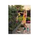 thumbnail image 2 of 4-piece plastic plant box con metal trellis: raised garden cama para climbing plants, outdoor planter para patio, balcony, y backyard, 2 of 7