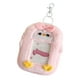 thumbnail image 3 of Llavero porta tarjetas fotográficas de peluche, protector único de tarjetas de regalo, funda protectora suave Rosa, 3 of 9