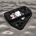 thumbnail image 3 of HELANHO Cute Cartoon Hello Kitty Silicone Case for IPhone 15 Pro Max, Anti-Drop Protective Cover, Perfect Gift QQH63-733, 3 of 5