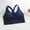 Navy, variant on skpabo Corset Bra Push Up Bra Women's Solid Colour Anti-Shock Vest Yoga Plus Size Underwear Sports Bra (No Steel Ring, Removable Bra Pads) for Outgoing