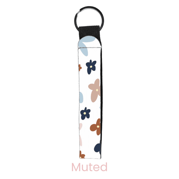 abbyrose Wildflowers Wristlet Key Chain