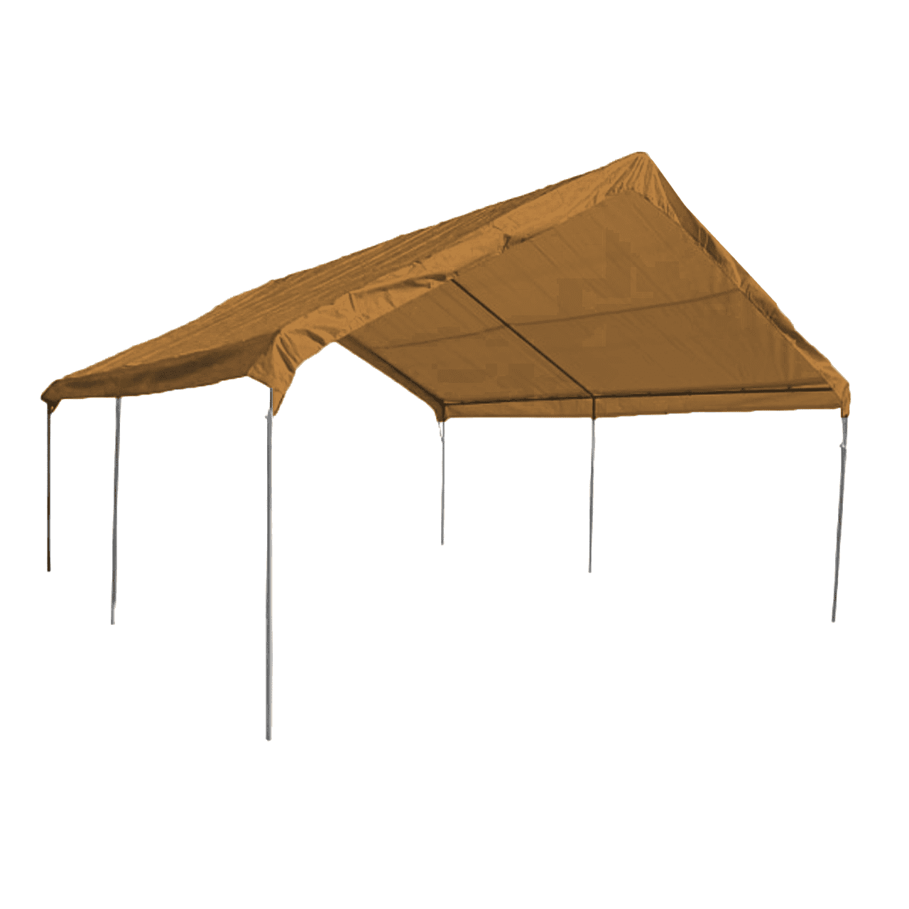 12' X 20' Canopy Replacement Cover - for Frames 10' W X 20' L (See Diagram) Beige Carport Replacement Top