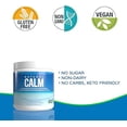thumbnail image 3 of Natural Calm Poudre de Citrate de Magnésium (Non Aromatisée) 226 g - Absorption Rapide - Boisson de Magnésium Populaire, 3 of 7