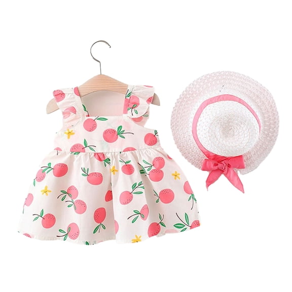 Vestido para niños pequeños,Vestido con tirantes para niñas, vestido para bebés, vestido para niñas, rendimiento probado