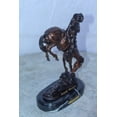 thumbnail image 3 of Nifao Outlaw by Remington Bronze Statue Replica, Western Decor – Home Decor Sculpture, 7"L x 3"W x 10"H, 3 of 10