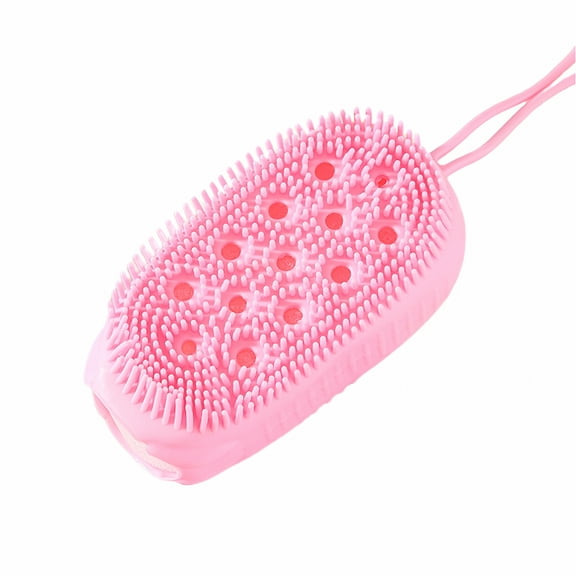 ACDANC Loofah for Kids and Adults Silicone Body Brush Exfoliating Bath Scrubber Multi Functional Cleaning Tool for Shower