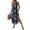 Blue, variant on Summer Dresses for Women Boho Halter Dress Sundresses Beach Vacation Clothes Travel Clothes 2026 Maxi Dress M