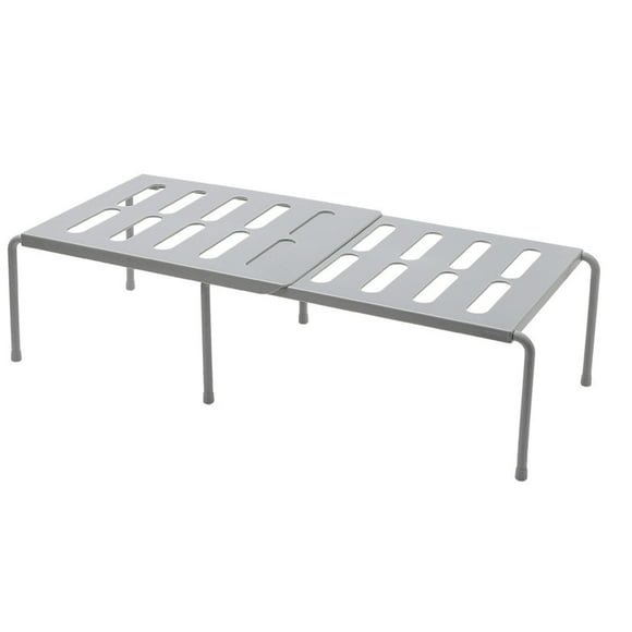 Kitchen Cabinet Shelf Organizer, ABS Plastic Punch Free Kitchen Counter Shelf for Spice