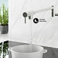 thumbnail image 4 of Ivy Retractable Wall-Mounted Pot Filler in Chrome, 4 of 7