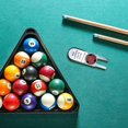 thumbnail image 3 of LJNYFDC Pichet Résistant à la Rouille avec Papier de Verre pour Billard, Ponceuse de Queue de Billard en Alliage d'Aluminium Massif, Accessoires de Billard en Forme de U, Multifonctionnels, Longue Durée de Vie, Craie Marteau, 3 of 6