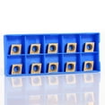 thumbnail image 1 of Insertos de carburo CCMT09T304, paquete de 10, para herramientas de torno y fresado CNC: corte de metal de alta densidad, 1 of 5