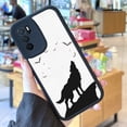 thumbnail image 2 of Elegante funda para teléfono plateada de doble capa mate con ilustraciones para iPhone 15 Pro Max 14 13 12 Pro 11: ¡máxima protección!, 2 of 4