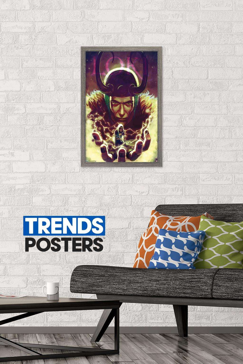 Marvel Comics - Loki - Journey Into Mystery #645 Wall Poster, 14.725" x 22.375", Framed