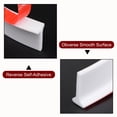 thumbnail image 3 of Uxcell Collapsible Shower Water Retention System 35.43" Dry and Wet Separation, Disposable Gloves White, 3 of 6