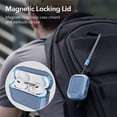 thumbnail image 3 of ESR para AirPods Pro de 2ª generación (HaloLock), compatible con Airpods Pro Case 2ª/1ª generación (2023/2022/2019), compatible con MagSafe, cubierta de protección contra caídas completa con cordón,, 3 of 5