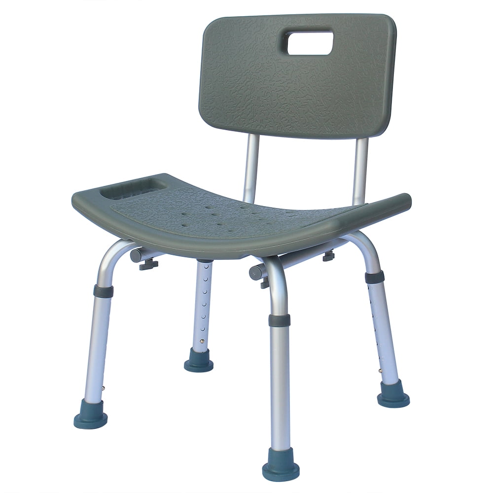 Shower Chair for Elderly, Heavy Duty Aluminum Alloy Adjustable Shower