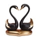 thumbnail image 2 of 2 figuras de cisne para pareja, estatuas de pareja, adornos de mesa, figuras decorativas Negro, 2 of 7