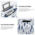 thumbnail image 3 of Susaid Blue Fish Print Elastic Washable Suitcase Cover with Hidden Zipper, Fits 18-32 Inch Luggage for Protection During Travel-Medium, 3 of 7