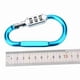 thumbnail image 3 of Catabinador De SEGURIDAD LOQUERA LANGGER CARABINER CANDADO DE 3 DÍGITOS COMBINACIÓN DE 3 DÍGITOS, 3 of 7
