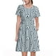 thumbnail image 1 of Balery Nautical1 Vestidos sueltos de manga corta para mujer, vestidos de verano 2025, vestidos casuales de corte A con vuelo., 1 of 6