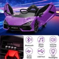 thumbnail image 4 of Towallmark 12V Ride On Car for Kids, Licensed Lamborghini Revuelto Electric Vehicle, Battery Powered Sports Car Toy for Boys & Girls,Kids Christmas Gifts, 4 of 7