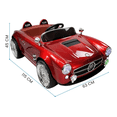 thumbnail image 4 of Montable Eléctrico The Baby Shop - con control remoto, Bluetooth, 12v, luz, sonido Rojo -, 4 of 8