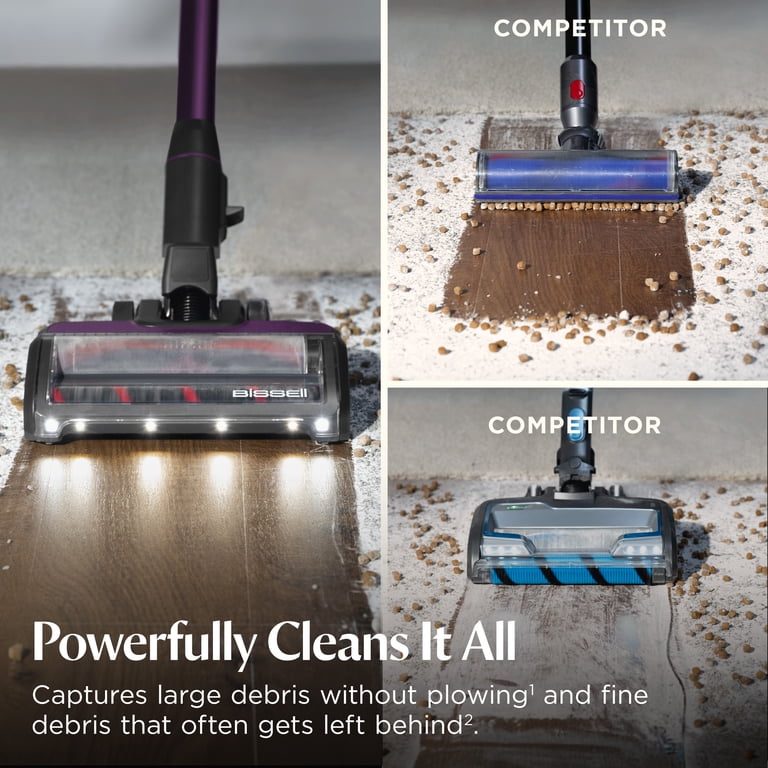 BISSELL PowerClean DualBrush 280W Cordless Self-Standing Stick