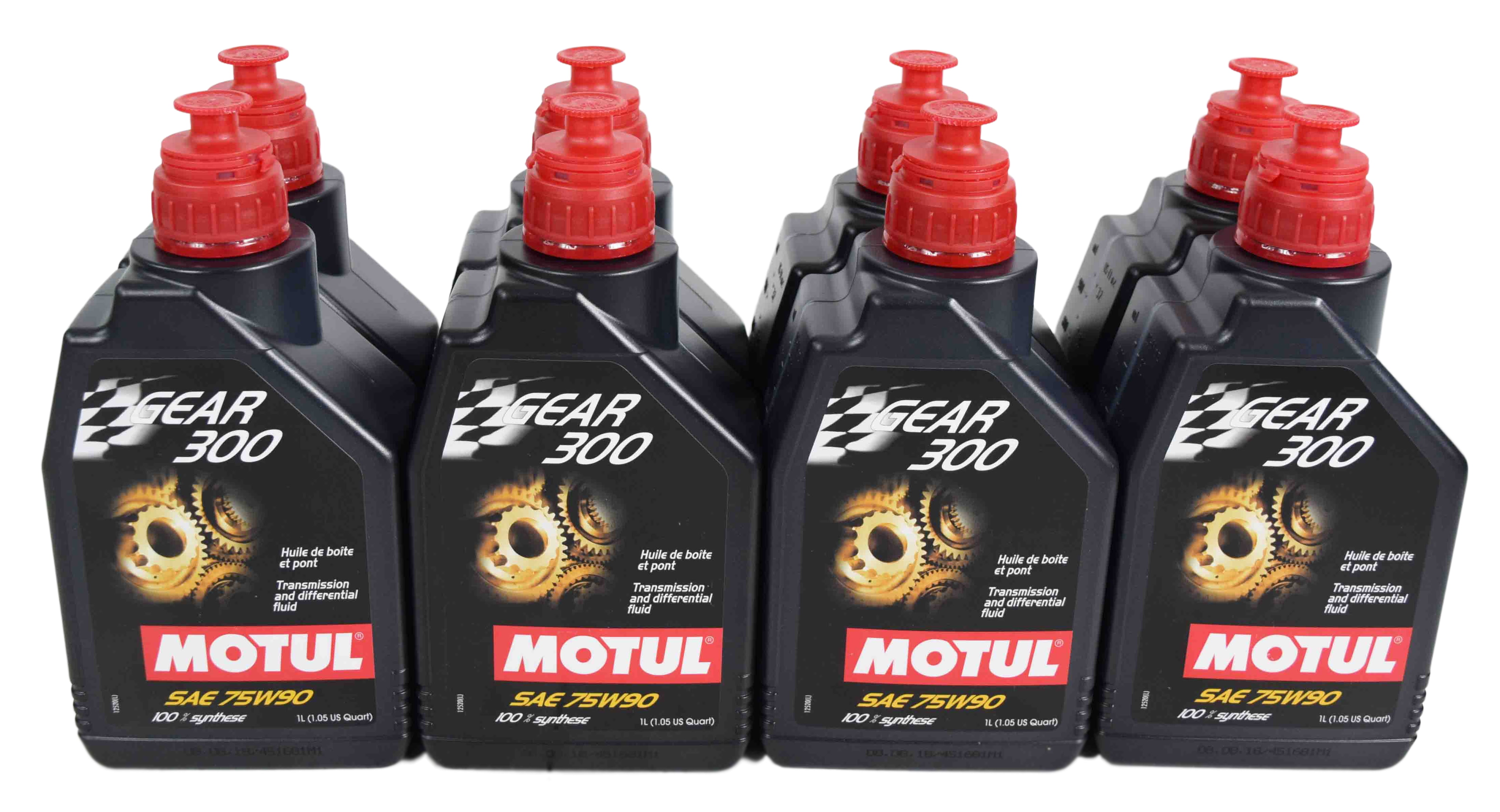  105777 Gear 300 Oil SAE 75W90 100% Synthetic 75W-90 1 Liter - 8 .