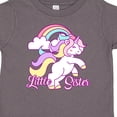 thumbnail image 4 of Inktastic Little Sister Unicorn Girls Toddler T-Shirt, 4 of 5