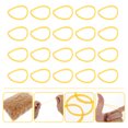thumbnail image 4 of 1 Bag High Temperature Resistant Rubber Bands Perm Rubber Rings (Yellow), 4 of 7