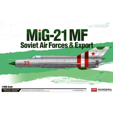 ACA12311 1:48 Academy MiG-21MF Fishbed 'Soviet Air Force & Export' [MODEL BUILDING (Best Air Force Academy)