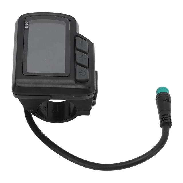Electric Bicycle LCD Display Meter, Toughness Electric Bike EN06 Display Reflect Battery Power Internal Circuit Protection for Scooter