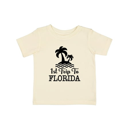 

Inktastic First Trip to Florida Vacation Gift Baby Boy or Baby Girl T-Shirt