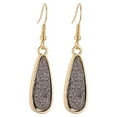thumbnail image 2 of onlyliua Descuentos de Temporada Colgantes Colgantes de Cristal de Ópalo con Lágrimas de Cuarzo Ovaladas de Moda para Mujer, 2 of 3