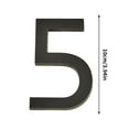 thumbnail image 3 of Wzzjkit Self-adhesive House Numbers, Acrylic House Number for Outside, Modern House Numbers, Mailbox Number, Car Number, Garden Door Address Numbers for House, 3 of 4