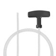 thumbnail image 1 of Unique Bargains Recoil Starter Rope with Handle 3mm Dia 1.15m 3.7ft Polyester Pull Cord for 152F 154F Lawn Mower Trimmer Engine Part, 1 of 4