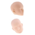 thumbnail image 1 of 2Pack de 1/6 Nude Doll Head Kits de Reparación de Piezas Práctica de Maquillaje Prop, 1 of 9
