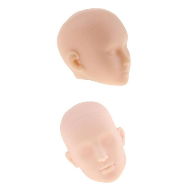 2 Paquetes de Kits de Reparación de Piezas de Cabeza de Muñeca 1/6, Accesorios de Maquillaje para Práctica Zulema Cabeza de figuras de acción