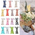 thumbnail image 3 of Coofit Easter Bunny Doll Festive Cute Stuffed Rabbit Decor Basket Ornament for Easter, 3 of 10