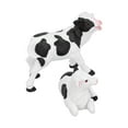 thumbnail image 4 of 2 Pcs Décoration de Cour en Résine Vache, 2 Styles Variés Miniatures Ornement Vache Mignonne Statues de Jardin Ensemble d'Animaux, Grand Application Décorations de Pelouse en Résine pour Extérieur, 4 of 8