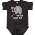 thumbnail image 3 of Inktastic My Nanny Loves Me Grandchild Boys or Girls Baby Bodysuit, 3 of 5