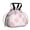 Geometric Flower and-1, variant on Geometric Flower and Sunburst Gray Drawstring Insulated Lunch Bag for Women, Stain-Resistant Large Lunch Tote with Multi-Pockets for Work Office